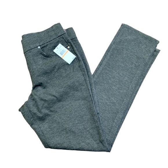 New!  Gloria Vanderbilt Pull on Slimming Pant Pants Grey Women Size Small - Picture 2 of 10